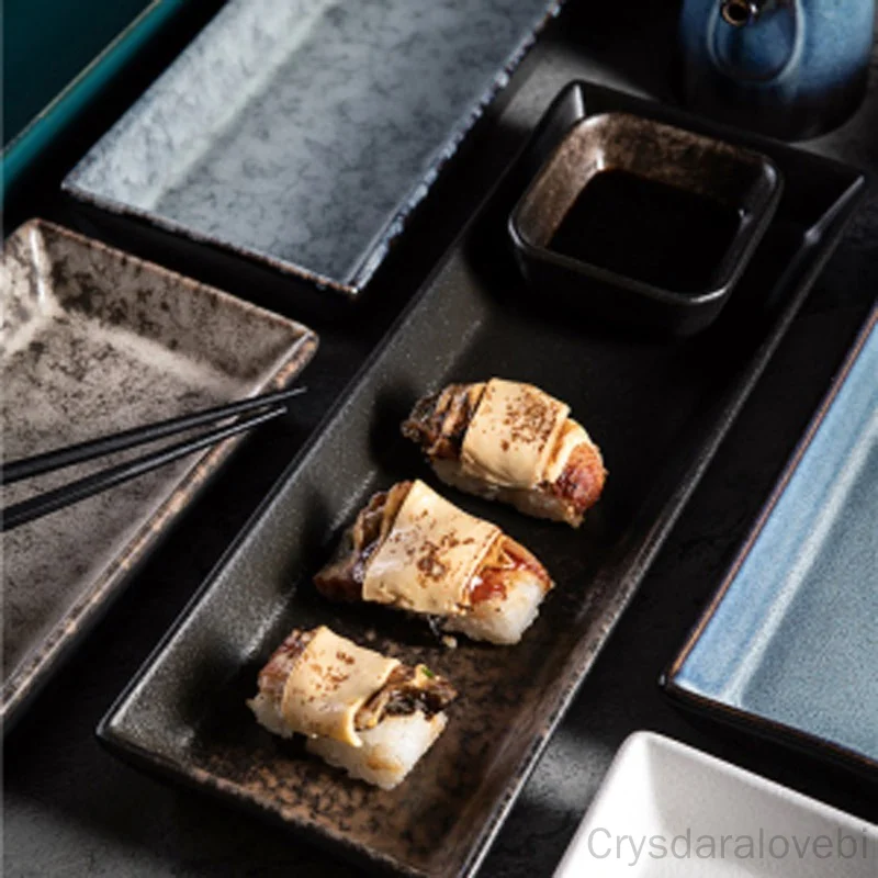 Japanese-style Ceramic Seasoning Pot Household Creative Kitchen Oil Salt Sugar Monosodium Glutamate Condiment Box Oil Pourer seasoning jar