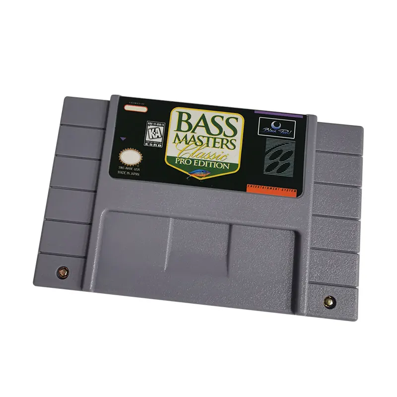 

Bass Masters Classic - Super NES Games SNES Cartridge,16 Bit Card for Super Famicom SFC Classic Console | US NTSC Version