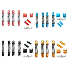 4x Front & Rear Shock Absorber with Fixing Kit Replacement Upgrade Parts for WPL D12 D42 RC Off Road Car DIY Accs Spare Parts
4x Front & Rear Shock Absorber with Fixing Kit Replacement Upgrade Parts for WPL D12 D42 RC Off Road Car DIY Accs Spare Parts