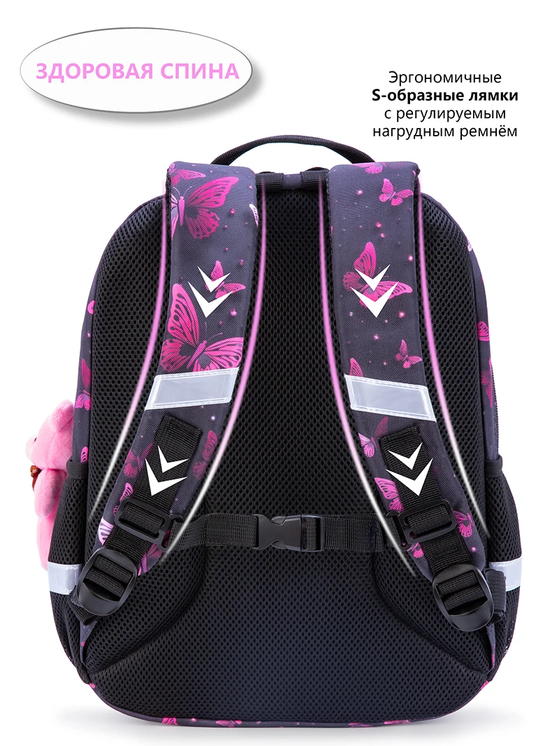 Backpack For Girls Orthopedic Cartoon 3D School Bags Children Primary Students Bookbag Kids Satchels mochila infantil menina 4