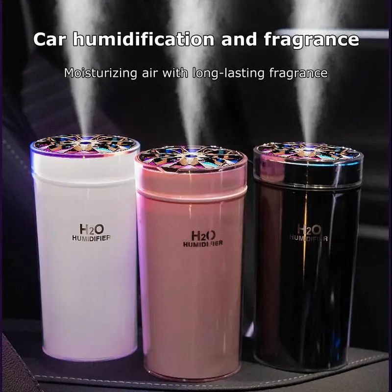 Portable Aromatherapy Humidifier Car Mini Desktop USB Household Air Mist Business Cute Mute Humidifier Car Air