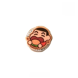 CrayonShin - chan Magnetic Phone Holder - Classic Cartoon Design, Pocket - Friendly Portability (1)