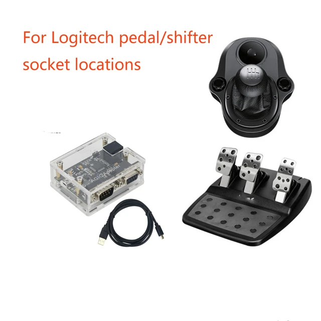 Convertisseur d'adaptateur USB Simagic pour Logitech, G27, G29, pédale de  changement de vitesse, MOD pour