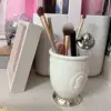 Luxury Relief Portrait  Makeup Brush Holder.cosmetics Lipstick Eyebrow Pencil Holder ,multi-function Storage Box Organizers 5