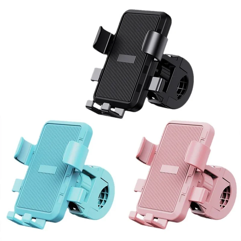 VIKEFON Motorcycle Phone Holder Stand Electric Vehicle Scooter Cycling Mountain Bicycle Phone Handlebar Mount For iPhone Samsung
