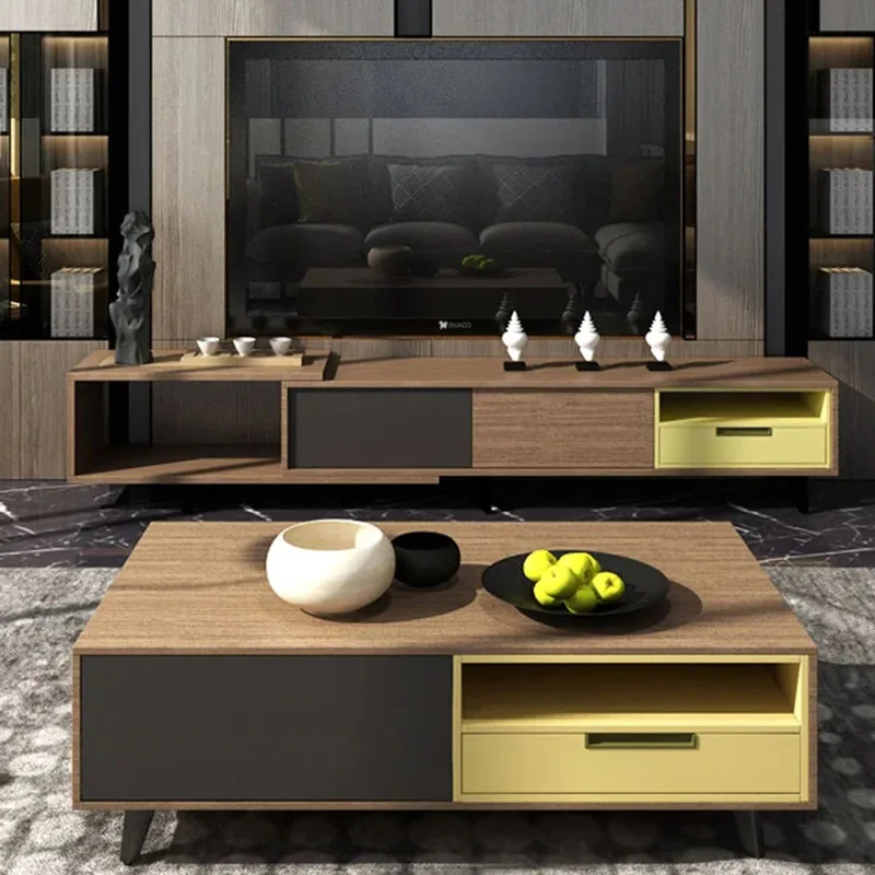 

TV Stand Modern Living Room Home Furniture Tv Led Monitor Stand Mueble Tv Cabinet Mesa Coffee Table Centro Table Modern Tv Stand