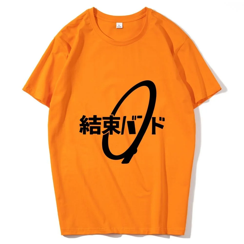 

Bocchi the Rock! Hitori Bocchi Pure Cotton EU size top anime men t-shirts Japanese unisex clothing