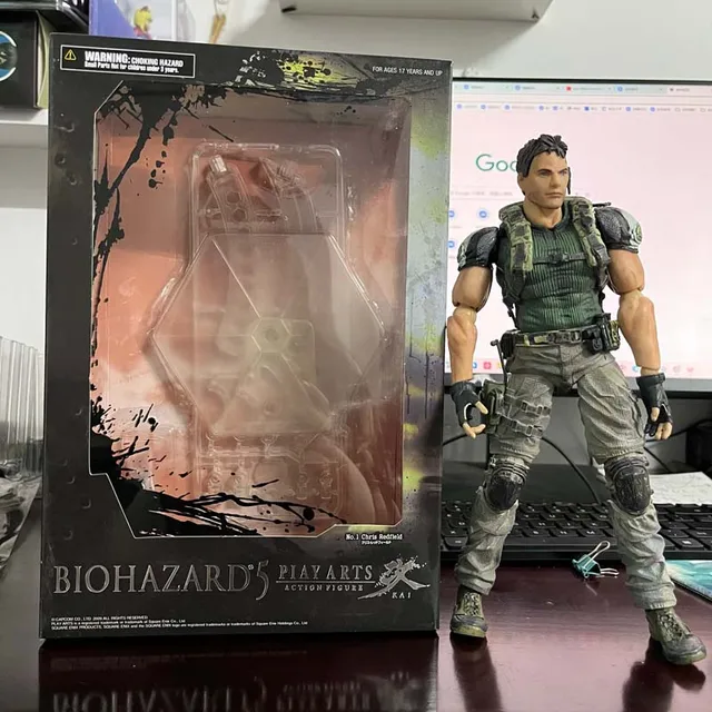 Play Arts Figure Kai Chris Redfield Biohazard 5 Character