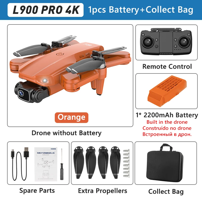 L900 PRO Orange Bag