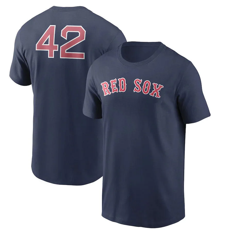 Summer HOT SALE Baseball Jersey Boston Red Sox Name and Number Pure Cotton Men's T-shirt Unisex Harajuku Y2K Men Clothing