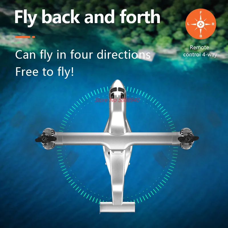Simulation Osprey V22 Big RC Helicopter Model 2.4G 4CH 150M Fixed Height Function Hover Wireless Remote Control Fighter Boy Toy 5