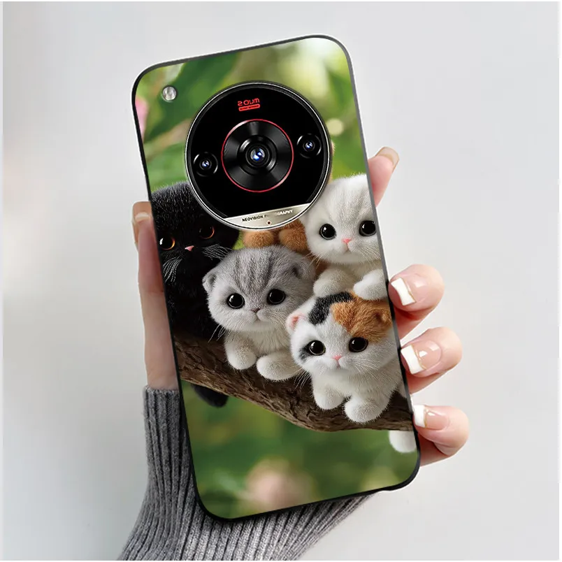 Aesthetic Luxury Soft Silicone Cover for ZTE Nubia Focus 2 Ultra 5G - Cute & Cool Design for Boys & Girls