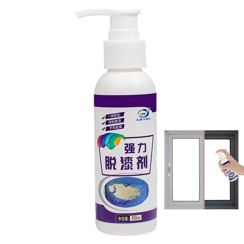 

Paint Removal Agent 100ml Environmentally Friendly Paint Cleaner Remover Household Cleaning Products For Cement Metal Tiles