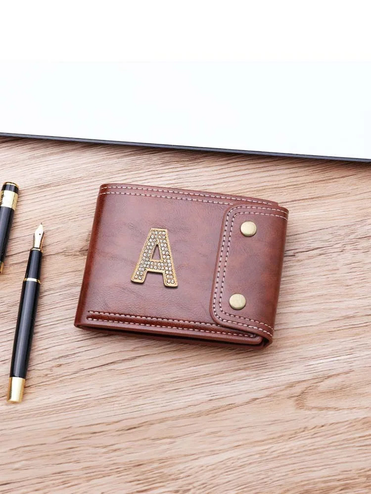 

Multi-Function Customized Personalized Customer Name Card & ID Holders: High-End PU with Large Capacity Metal Letter Decor