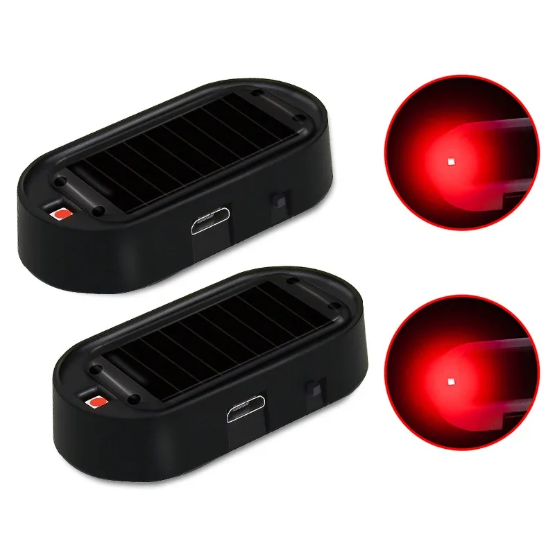 Black-Red Light 2pcs