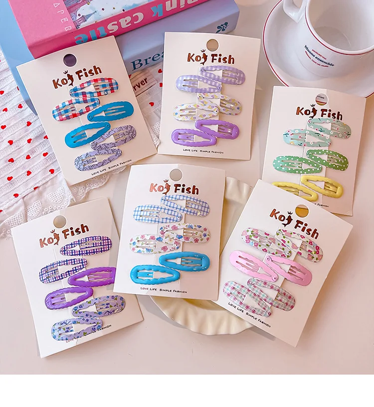 Blumen-Haarspangen für Babys und Kleinkinder, Haarspangen für Stirn und Seitenhaar, Haarspangen für Kinder, Haar-Accessoires für den täglichen Gebrauch und Partys. – Detail 5