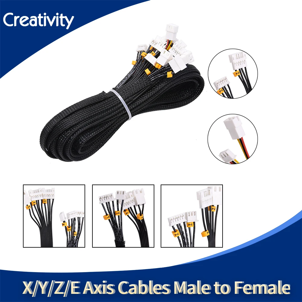 Stepper Motor Cable Extension Creality Ender 3 Motor Cable Extension