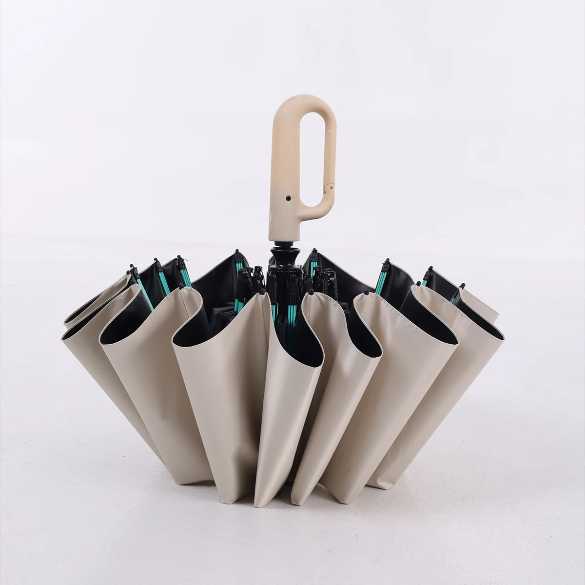 Folding Strong Windproof Automatic Umbrella 192 Keel Buckle Umbrella Sunshade Men's Rain Large Parasol for Women