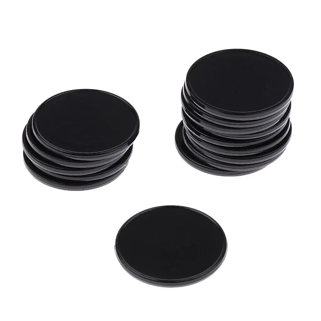 Plastic Poker Chips Bingo Board Games Markers Tokens Kids Counting Toy Family Club Party Supplies 100 Pcs