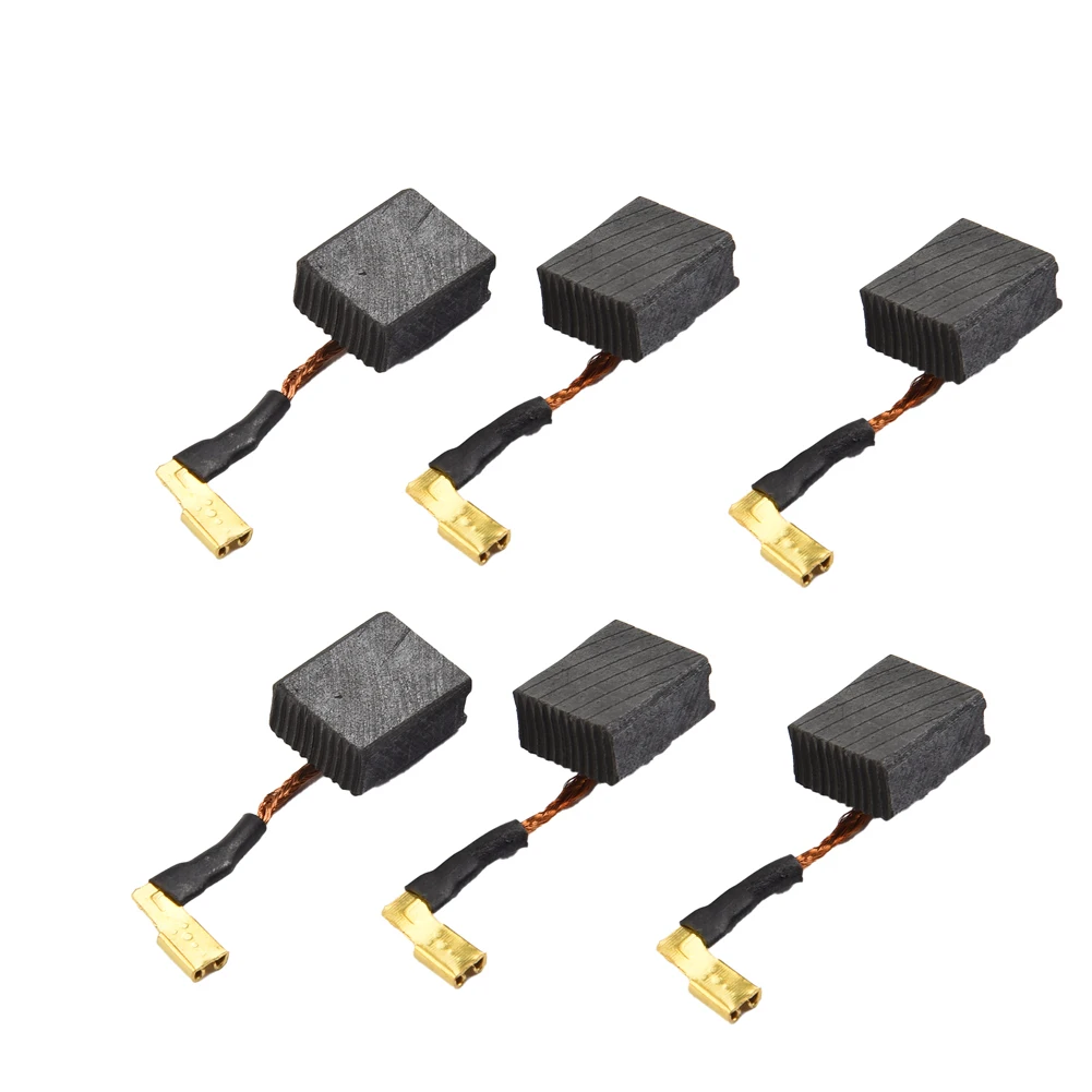 

6 шт., карбоновые щётки для DEWALTs N421362 DWE4217 DWE4238