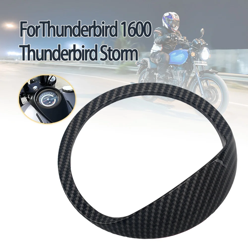 Motocycle Carbon Look Fit For Thunderbird 1600 Storm Instrument Hat Parasole Meter Cover Guard Protection