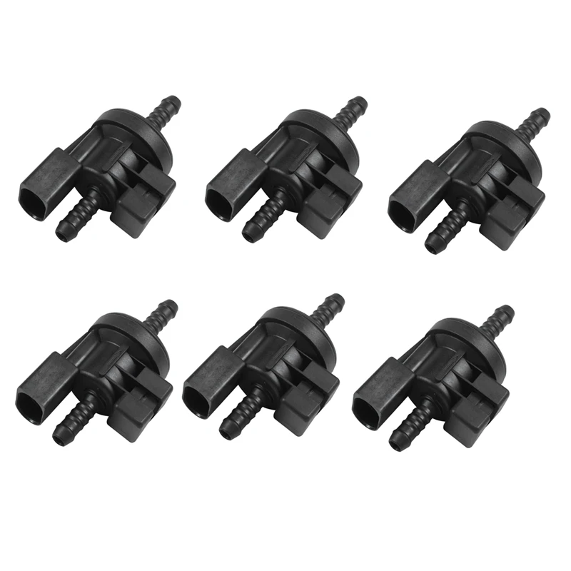 

6X Solenoid Valve Fuel For Vapor Canister Purge For- A3 A4 A6 Q7 A8 For Jetta Golf 06E 906 517 06E906517A 0280142431