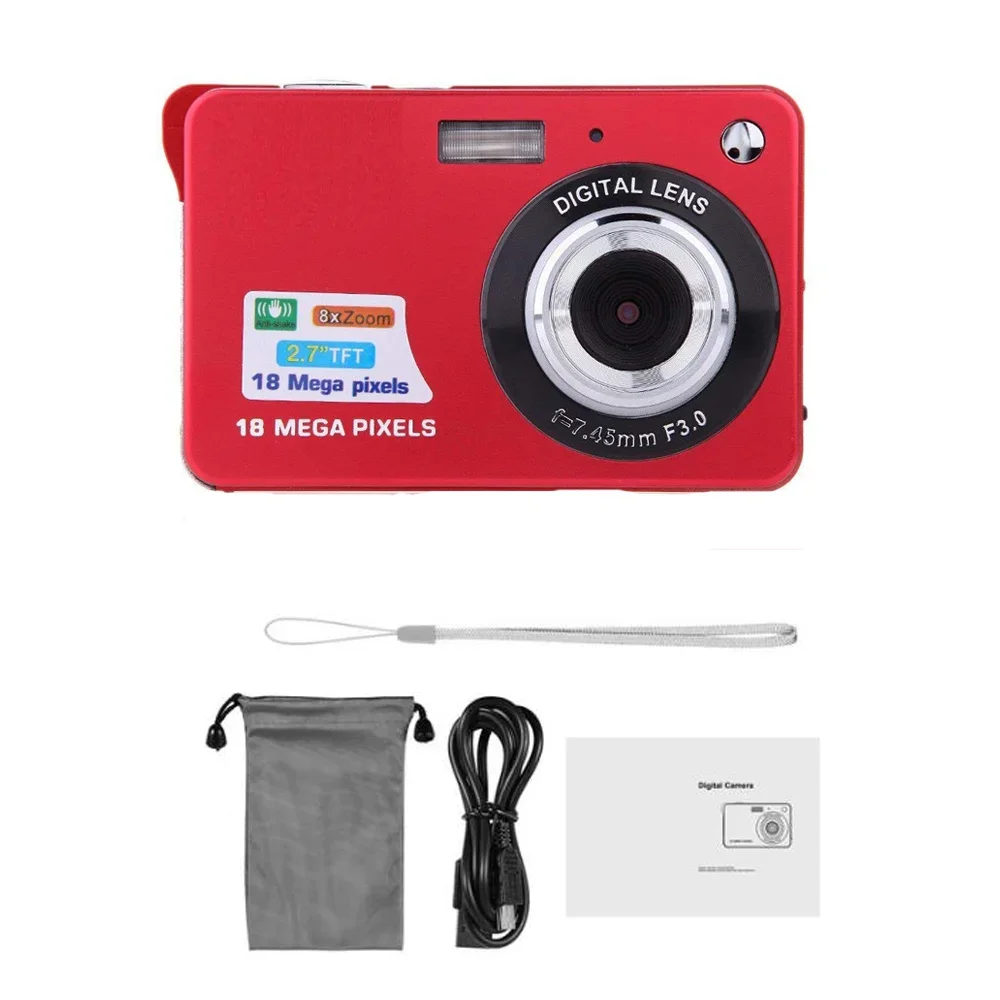 Cámara Digital Compacta Cámara de Video con Zoom 16X con Pantalla de 28  Pulgadas 4K 44MP Luz de Relleno Incorporada Cámara HD Portátil para  Fotografía Estudiantes Niños ANGGREK Otros