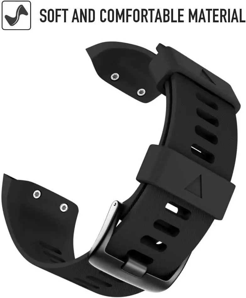 Silicone Wristband Strap - Fashionable Sports Replacement Band Bracelet