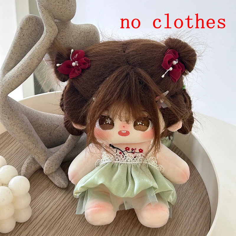 thumbnail image 1 of Muñeca de algodón de peluche para niños, muñeco de 20cm, Kawaii, sin ropa, colección de Fans, 1 of 5