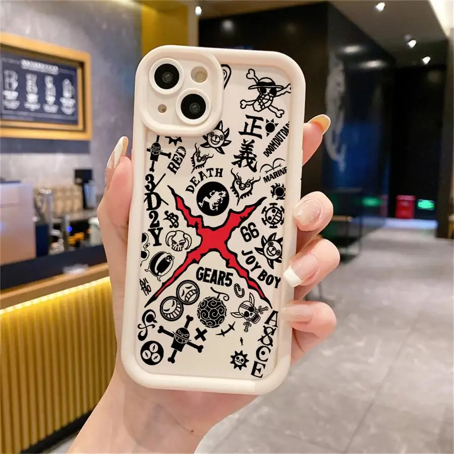 One Piece Beautiful Logo Soft Phone Case