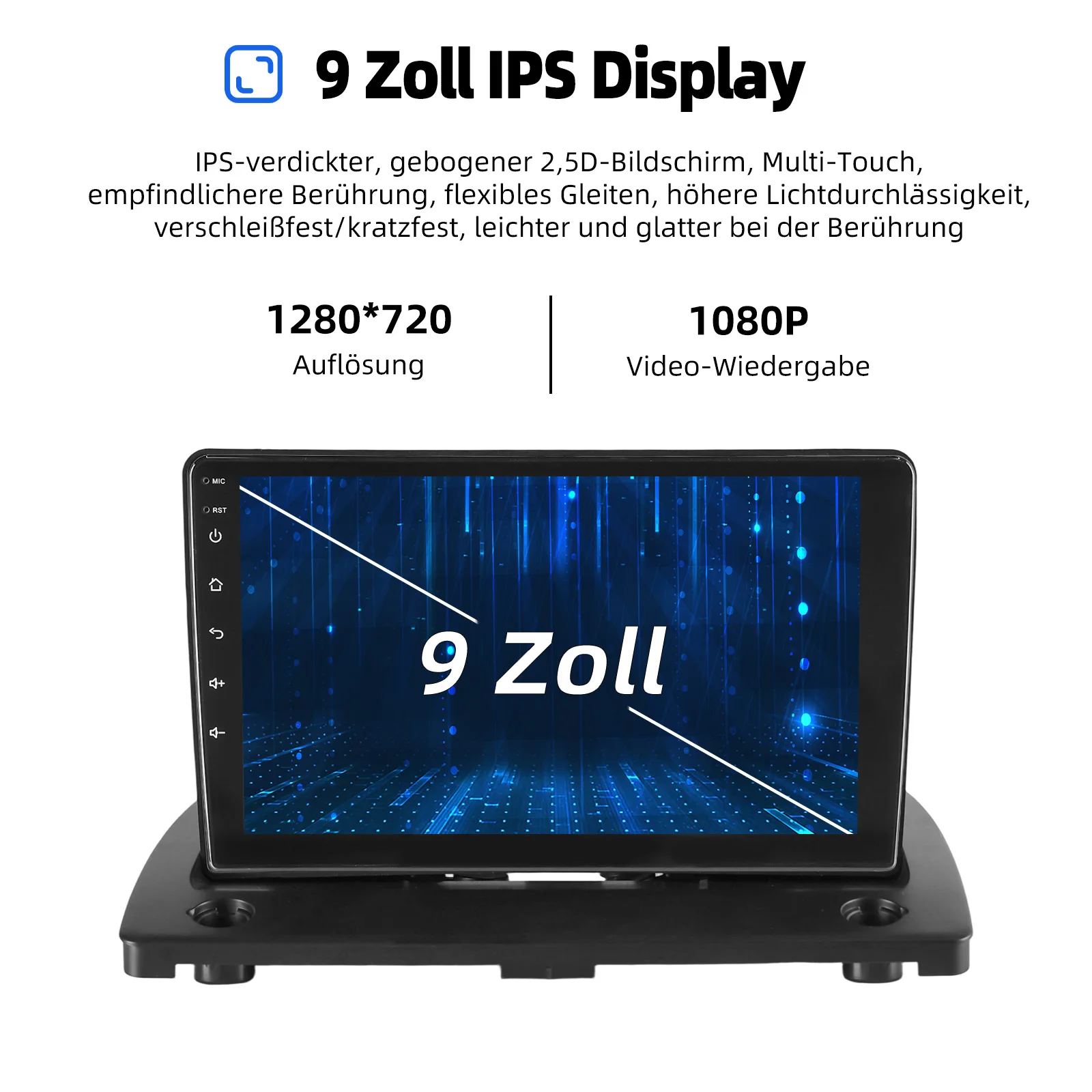 ESSGOO 9" Android 15 For Volvo XC90 2004-14 Wireless Carplay Android Auto Car Stereo Radio GPS NAVI WIFI SWC RDS USB FM BT Wifi
