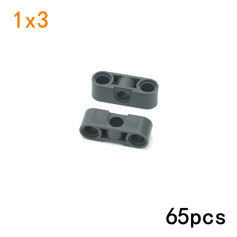 Enhanced Building Blocks Studless Liftarm Beam Set for DIY Crane Construction Projects