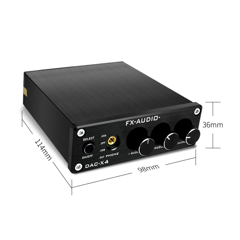 FX-AUDIO-USB DAC усилитель для наушников, Настольный усилитель MAX97220 5V1A (art.: 3920bfb613c6f) - 3920bfb613c6f