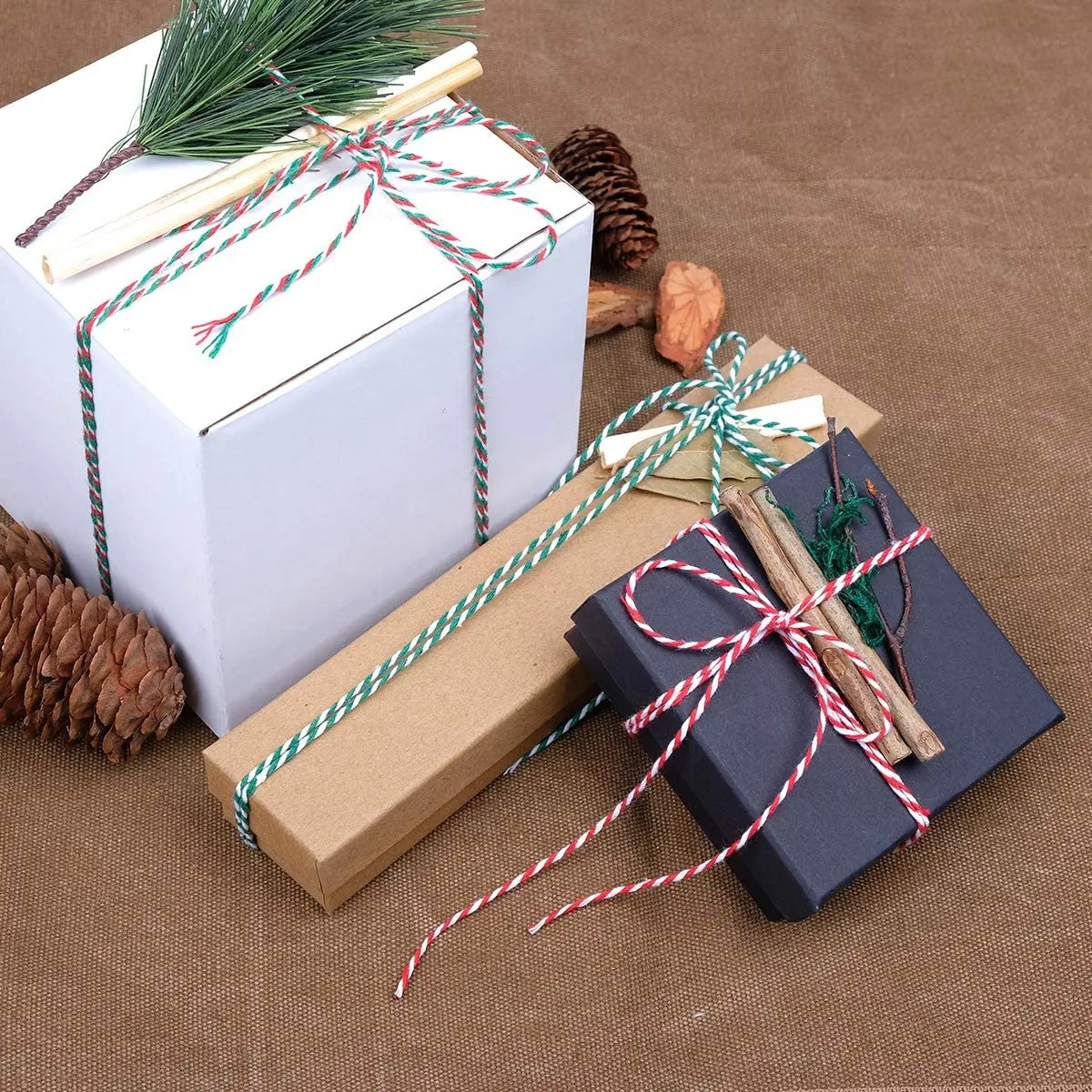 100M 2mm cotton rope macrame cord Colorful Cotton Crafts Twine Home Textile Gift Wrapping Christmas Wedding Decoration