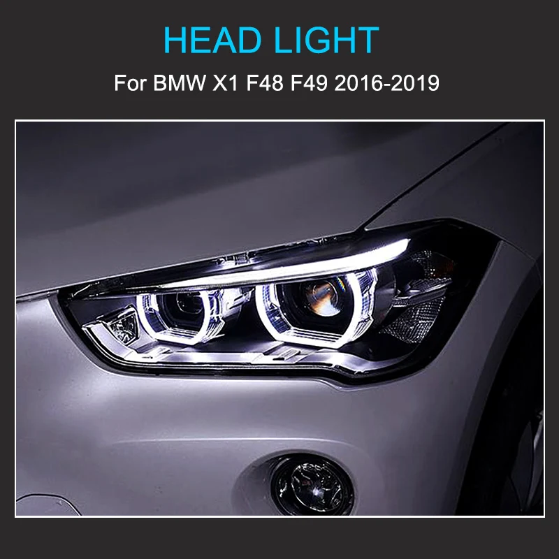 BMW F48 右ヘッドライトアッセンブリー 1 Pair LED Head Light Assemly for BMW X1 F48 F49 2016-2019