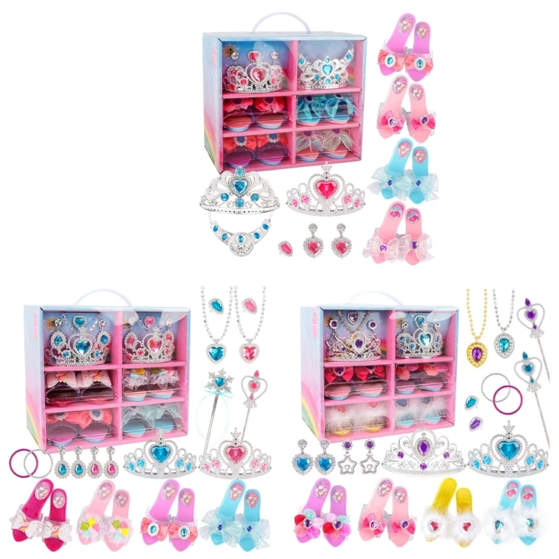 

Kids Pretend Play Makeup Set Stimulate Imagination and Role Playing in Children Y55B