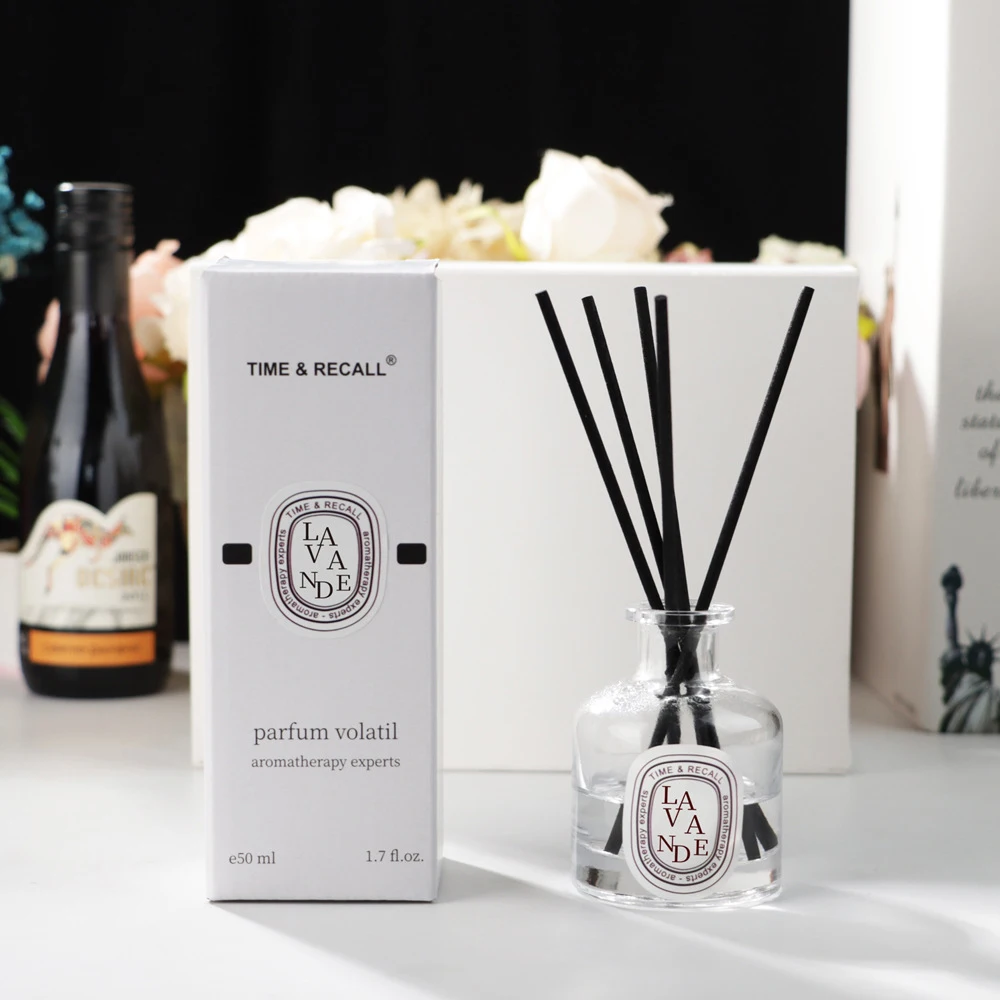 1PC 50ml Reed Diffuser Gift Set Home Fragrance Oil with Reed Sticks Home Air Freshener Essential Oil for Bathroom Accessories home fragrance products aroma oil diffuser