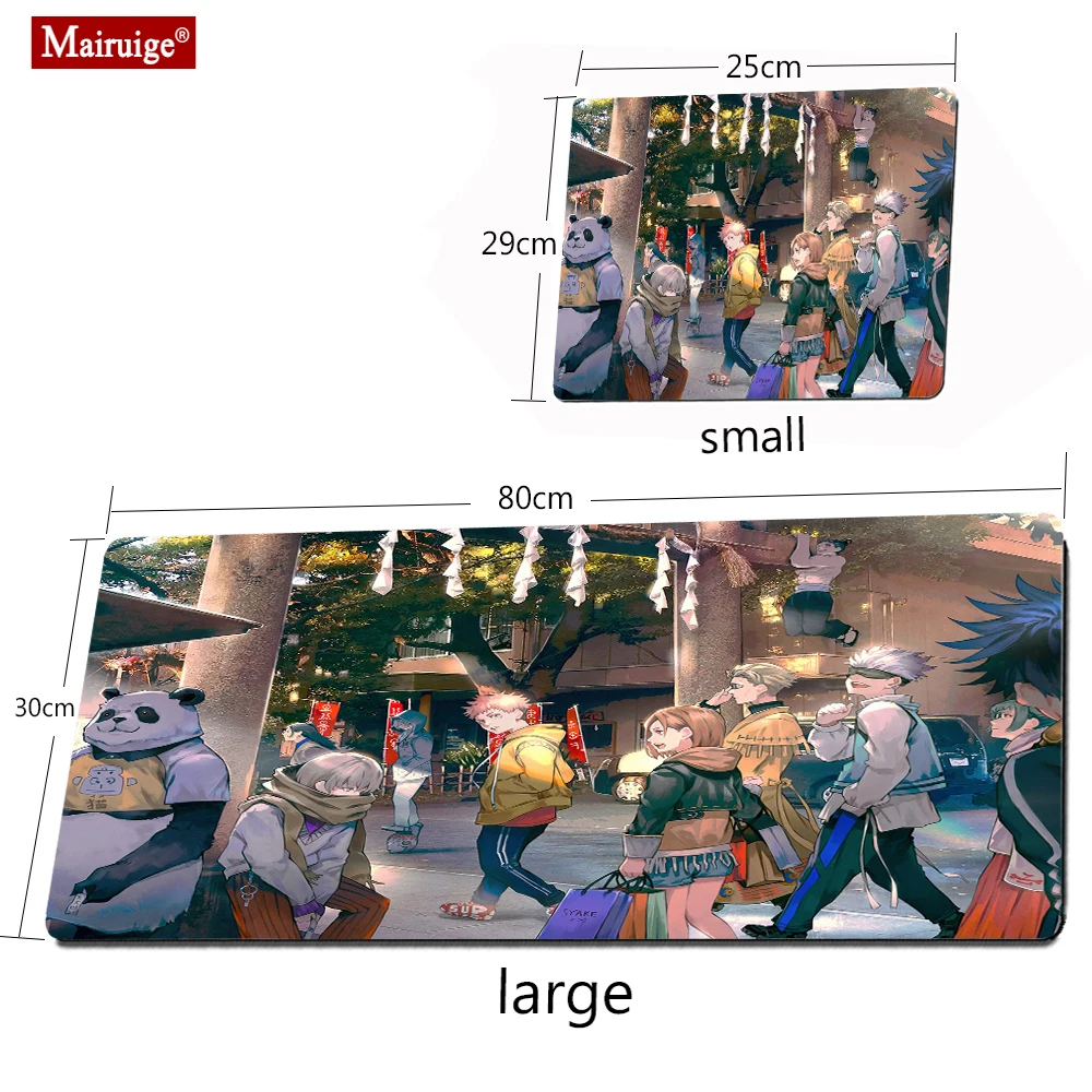 

Jujutsu Kaisen Mouse Pad Yuji Itadori Props Table Mat Game Large Mouse Pad Keyboards Mat PC Computer Gaming Mousepad Desk Mat