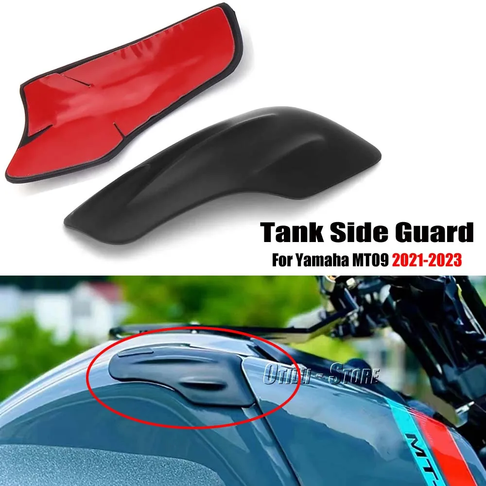 

New MT-09 2021 2022 2023 Fuel Tank Side Sticker Anti-friction Protection Decal Motorcycle For Yamaha MT09 mt09 MT 09