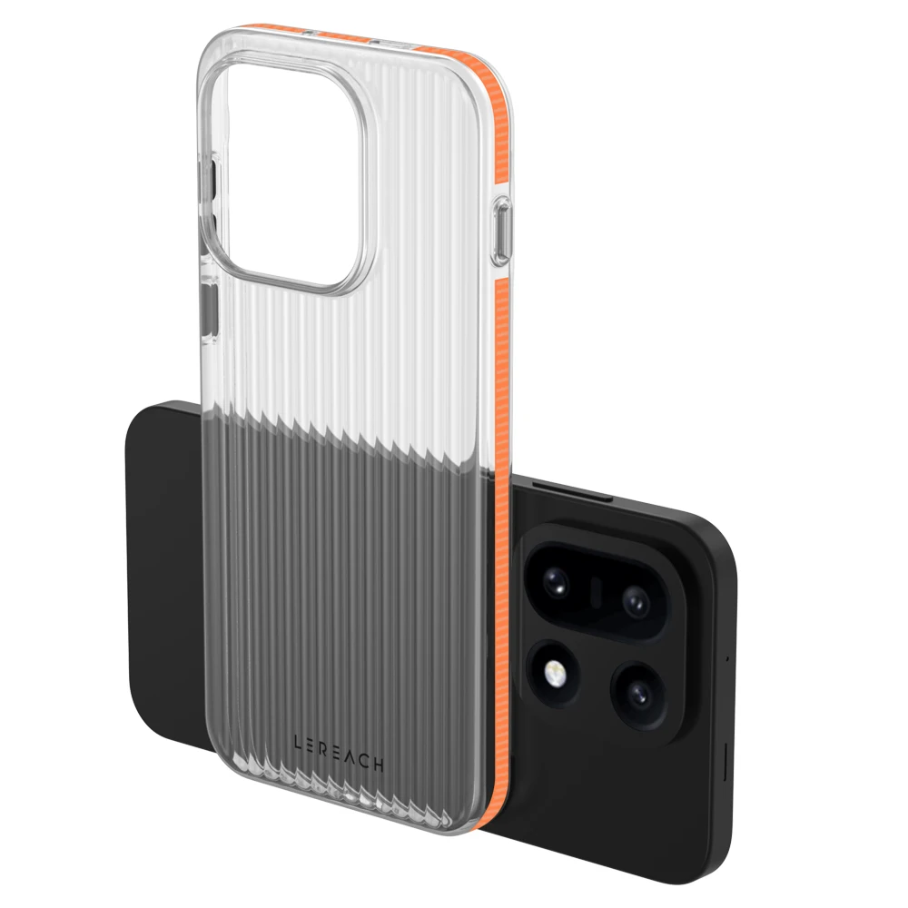 Lereach Corrugated Matte Anti-Slip Slim Phone Case - Fingerprint-Resistant with Multi-Color Options