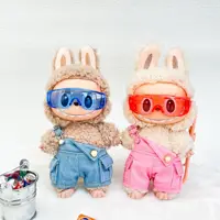 Cool Ski Goggles Swimming Goggles Sweatsuit for Labubu V3 V1 V2 Sunglasses Glasses Sport Outfit for Labubu Doll Accessories 1