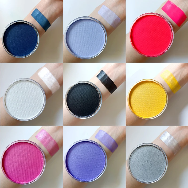 Body Face Paint 30g Professional UV Colors Water Based Makeup Eyeliner Neon Body Art Cake Split