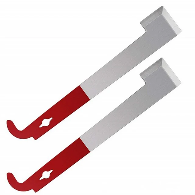 Rozsdamentes Méhcsaládos Szerszámkeret Emelő És Kaparó J Alak Horog Méhész Kés - Image 5