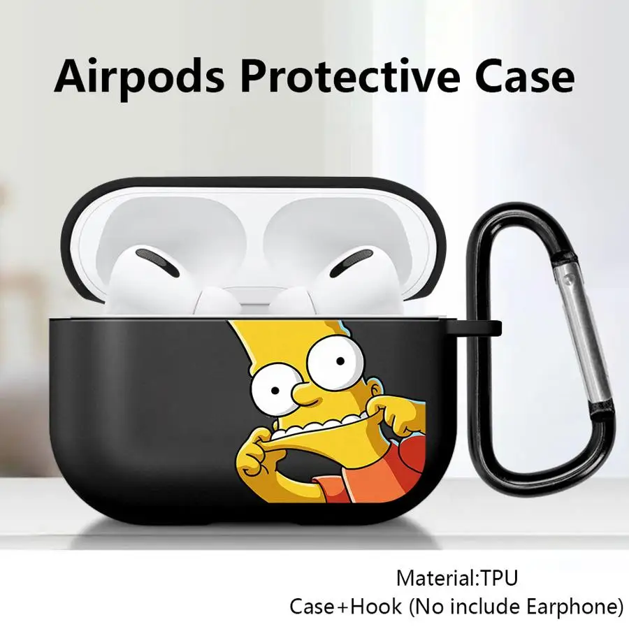 Charming Simpsons Theme Earphone Case Cover