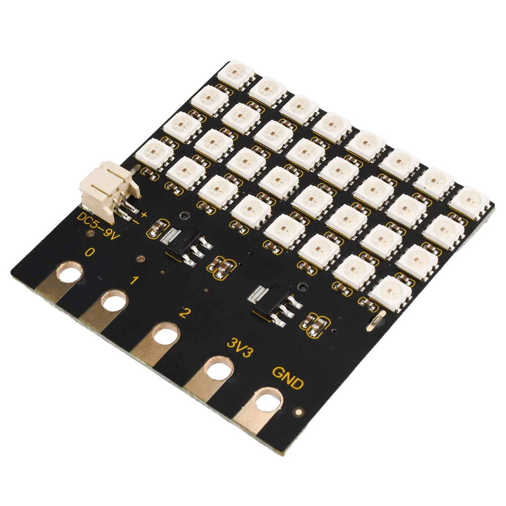 

DC 5в-9в SK6812 фотомодуль 32-битная прямоугольная точечная матрица micro:bit control board