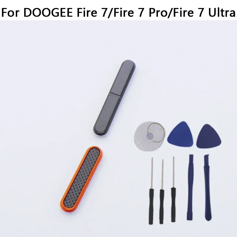 새로운 DOOGEE Fire 7 Pro Fire 7 볼륨 조절 키 커스텀 버튼 사이드 키 (DOOGEE Fire 7 Ultra 스마트폰용)