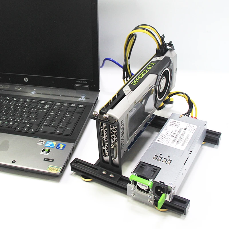 Supporto Scheda Grafica GPU Deepcool GH-01 RGB Rainbow Addressable 3Pin 5v Altezza Regolabile 6933412796107