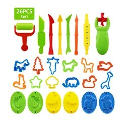 2022 diy slimes jogar ferramentas de massa conjuntos acessórios plasticina modelagem kits de argila macia cortadores moldes brinquedos educativos para crianças