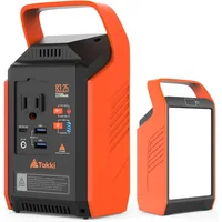 Portable Power Station 83Wh, Camping Solar Generator Mobile Power Bank with 110V/80W AC Power Socket and USB Type-C Port 1