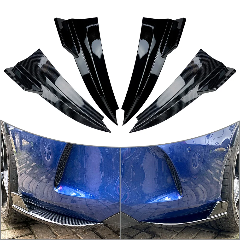 Canards De Alerón De Aletas De Parachoques Trasero Para Mercedes Benz C Class S205 2015 2021